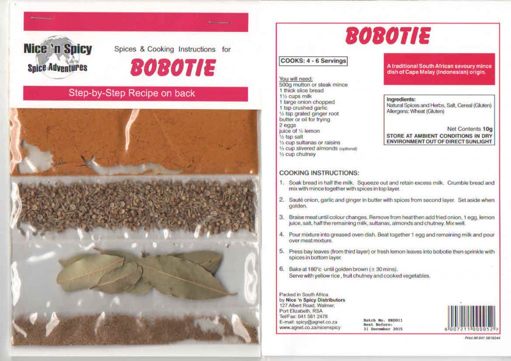 Bobotie Bobotie